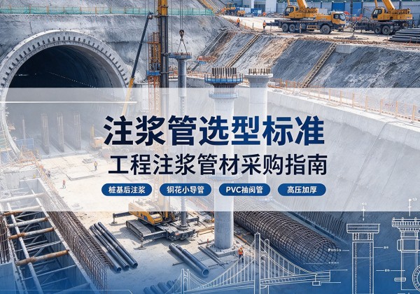 河东注浆管选型标准